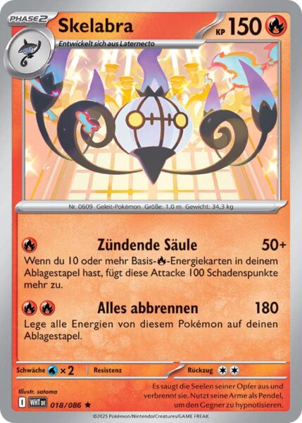 Skelabra-018-086-WHT-DE-Weiße-Flammen-Pokémon-Karte-Karmesin-Purpur-Deutsch
