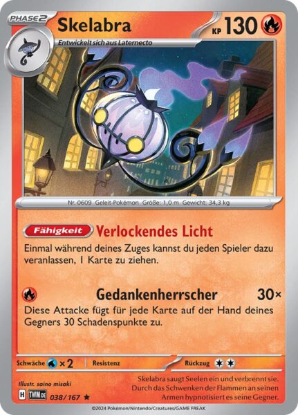 Skelabra_038-167_TWM-DE_Maskerade-im-Zwielicht_Pokémon-Karte_Deutsch