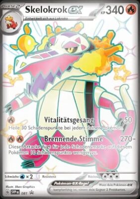 Skelokrok-ex-SVP-DE-081-Paldeas-Schicksale-Shiny-Schillernd-Promo-Karte