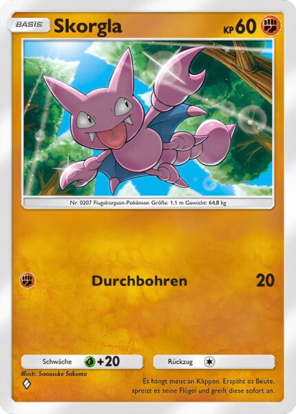 Skorgla-083-207-Kollision-von-Raum-und-Zeit-Pokémon-TCG-Sammelkartenspiel-Pocket-Karte