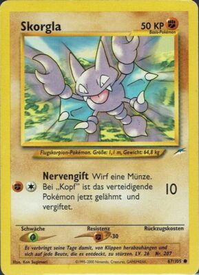 Skorgla_67-105_Neo-Destiny_Pokémon-Karte_Deutsch