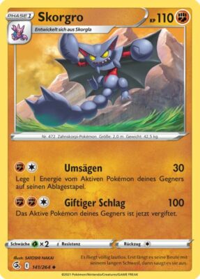 Skorgro_Fusionsangriff_141_Pokémon-Karte