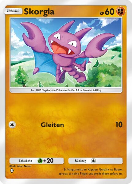 Skorgla-094-161-Weisheit-von-Meer-und-Himmel-A4-Pokémon-TCG-Sammelkartenspiel-Pocket-Karte