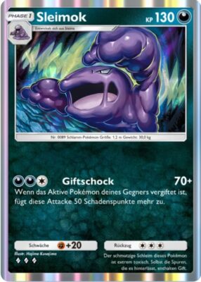 Sleimok-175-Pokémon-TCG-Sammelkartenspiel-Pocket-Unschlagbare-Gene-Digitale-Karte