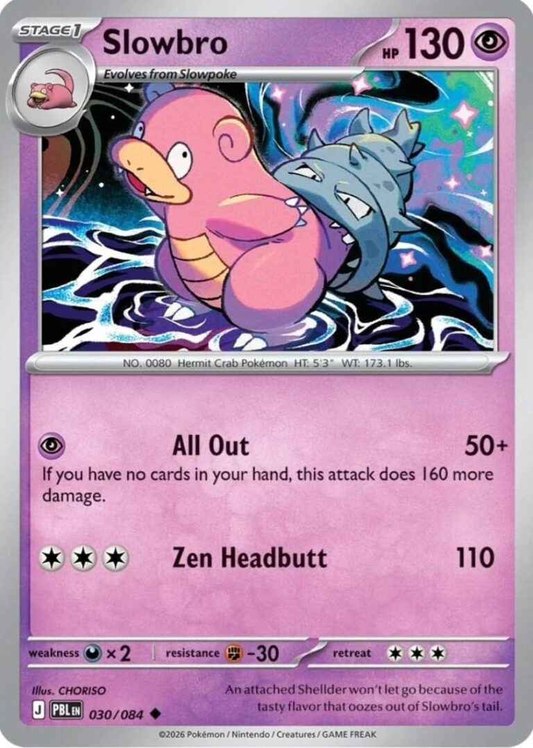 Slowbro-030-084-Pitch-Black-Dunkelnacht-Pokémon-Karte-Englisch