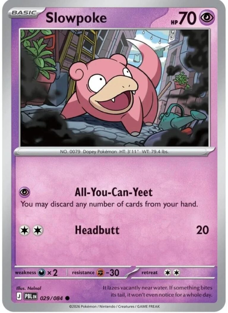 Slowpoke-029-084-Pitch-Black-Dunkelnacht-Pokémon-Karte-Englisch