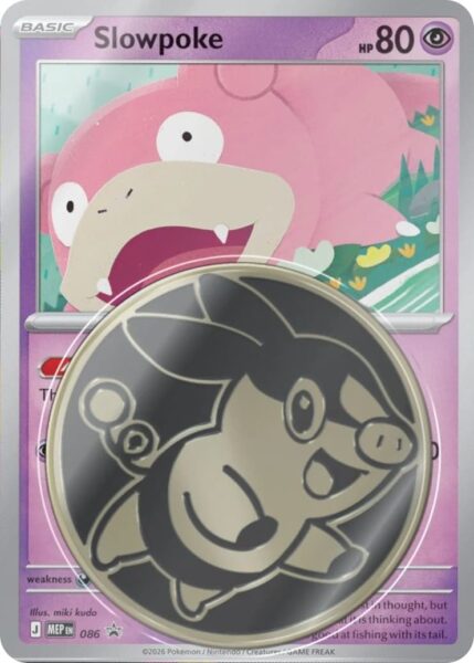 Slowpoke-Flegmon-MEP-086-Black-Star-Promo-Pokémon-Karte-Englisch