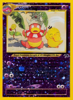 Slowpoke-Laschoking-7-18-Southern-Islands-Pokémon-Karte-Englisch