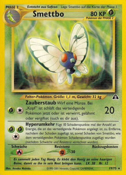 Smettbo_19-75_Neo-Entdeckung-Discovery_Pokémon-Karte_Deutsch