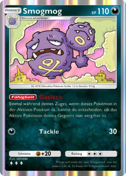 Smogmog-177-Pokémon-TCG-Sammelkartenspiel-Pocket-Unschlagbare-Gene-Digitale-Karte-2024