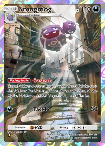 Smogmog-243-Pokémon-TCG-Sammelkartenspiel-Pocket-Unschlagbare-Gene-Digitale-Karte-Illustration-Rare-2024