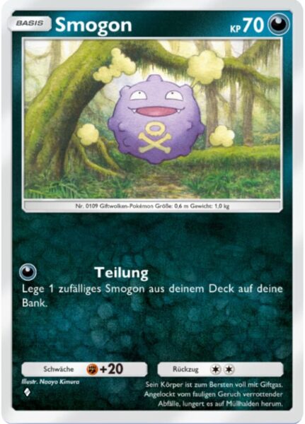 Smogon-049-068-Pokémon-TCG-Sammelkartenspiel-Pocket-Mysteriöse-Insel-Karte-A1a