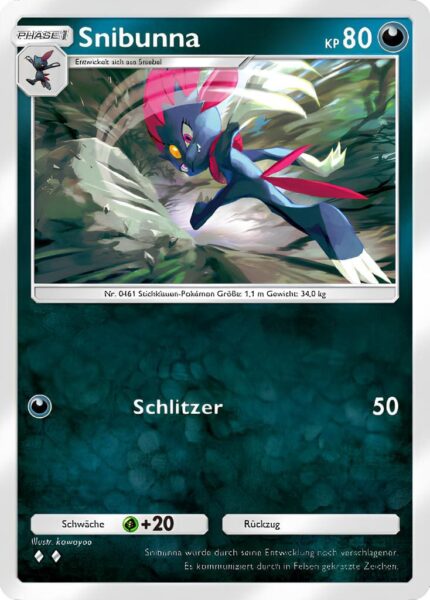 Snibunna-116-161-Weisheit-von-Meer-und-Himmel-A4-Pokémon-TCG-Sammelkartenspiel-Pocket-Karte
