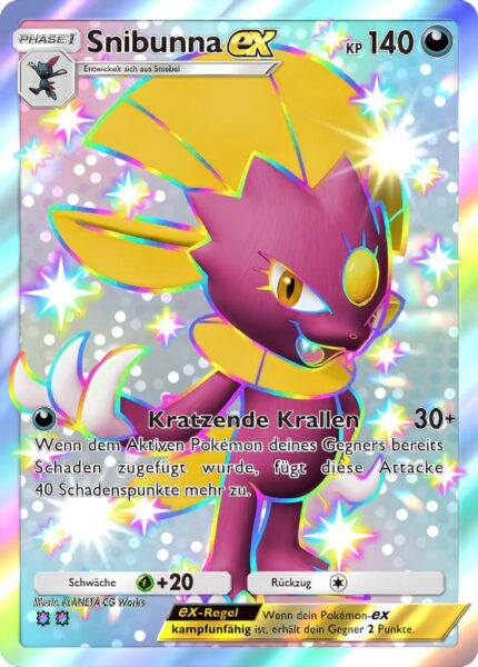 Snibunna-ex-238-161-Weisheit-von-Meer-und-Himmel-A4-Pokémon-TCG-Sammelkartenspiel-Pocket-Karte
