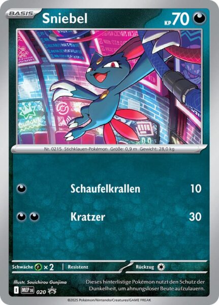 Sniebel-MEP-DE-020-Promo-Pokémon-Karte