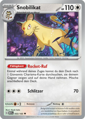 Snobilikat_053-165-Pokémon-Karmesin-Purpur-151-MEW-DE-Pokémon-Karte-Karten-Deutsch