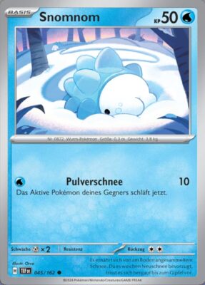 Snomnom_045-162_TEF-DE_Gewalten-der-Zeit_Temporal-Forces_Pokémon-Karte_Deutsch_TCG