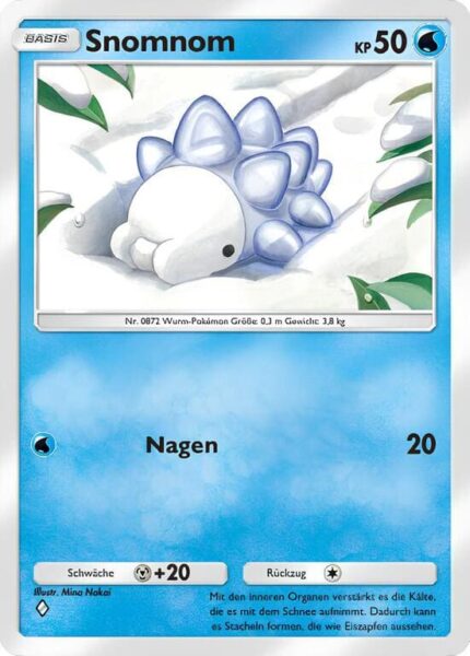 Snomnom–011-074-B3a-Paradoxansturm-Pokémon-TCG-Sammelkartenspiel-Pocket-Karte-Deutsch