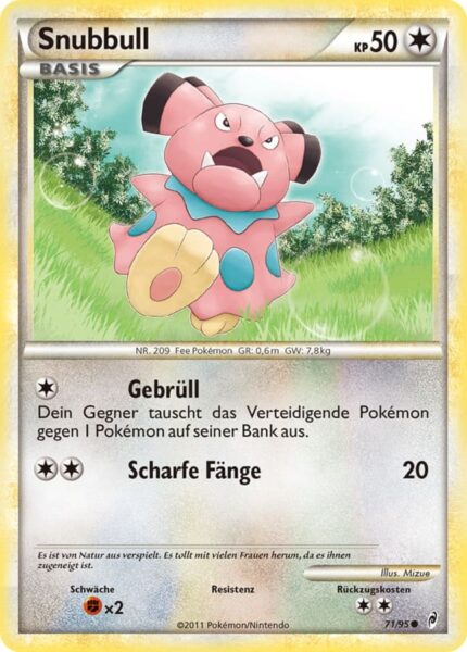 Snubbull-71-95-Ruf-der-Legenden-Pokémon-Karte-Deutsch-TCG-Sammelkartenspiel
