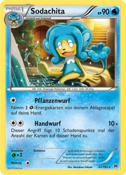 Sodachita-42-162-XY-TURBOstart-Pokémon-Karte-Deutsch