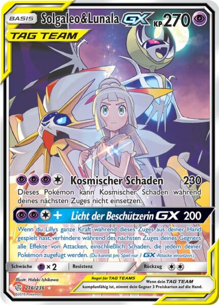 Solgaleo-Lunala-GX-216-236-TAG-TEAM-Full-Art-Pokémon-Karte-Welten-im-Wandel-Deutsch