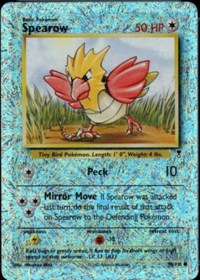 Spearow_Habitak_94-110_Legendary-Collection-Reverse-Holo_Pokémon-Karte