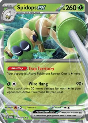 Spidops_Spinsidias-ex_019_SV1EN_Karmesin-Purpur_Pokémon-Karte