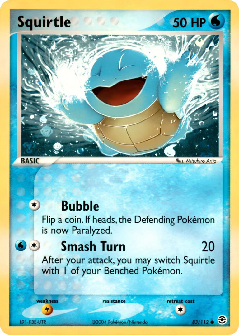 Squirtle-Schiggy-83-112-EX-Fire-Red-Leaf-Green-Feuerrot-Blattgrün-Reverse-Holo-Pokemon-Karte-Englisch-2004