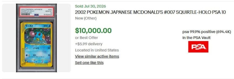 Squirtle-Schiggy-McDonalds-Minimum-e-Pack-2002-Japan-PSA-10-Wert-Preis-August-2026