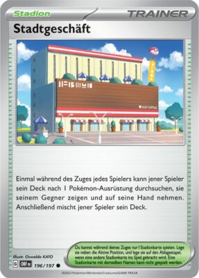 Stadtgeschäft_196-197_OBF_Obsidianflammen_Obsidian-Flames_Pokémon-Karte_Deutsch