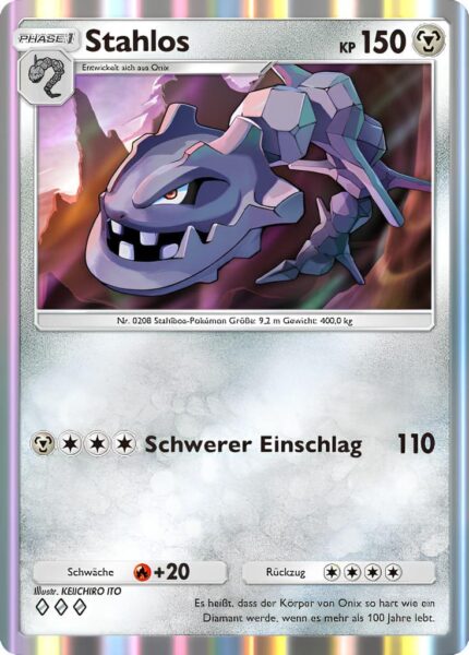 Stahlos-122-161-Weisheit-von-Meer-und-Himmel-A4-Pokémon-TCG-Sammelkartenspiel-Pocket-Karte