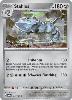 Stahlos_PAR-DE-125-182_Paradox-Rift-Paradoxrift_Pokémon-Karte_Deutsch
