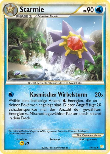 Starmie-53-123-Heartgold-Soulsilver-Pokémon-Karte-Deutsch