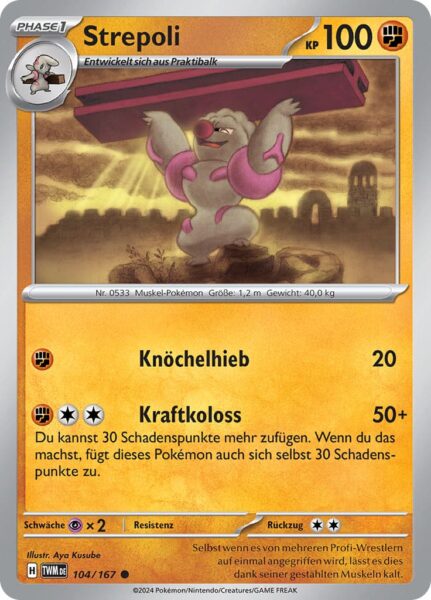 Strepoli_104-167_TWM-DE_Maskerade-im-Zwielicht_Pokémon-Karte_Deutsch