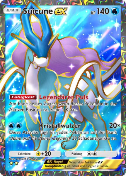 Suicune-ex-080-071-Verborgene-Quelle-A4a-Pokémon-TCG-Sammelkartenspiel-Pocket-Karte