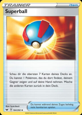 Superball-164-Schwert-Schild-Pokémon-Karte