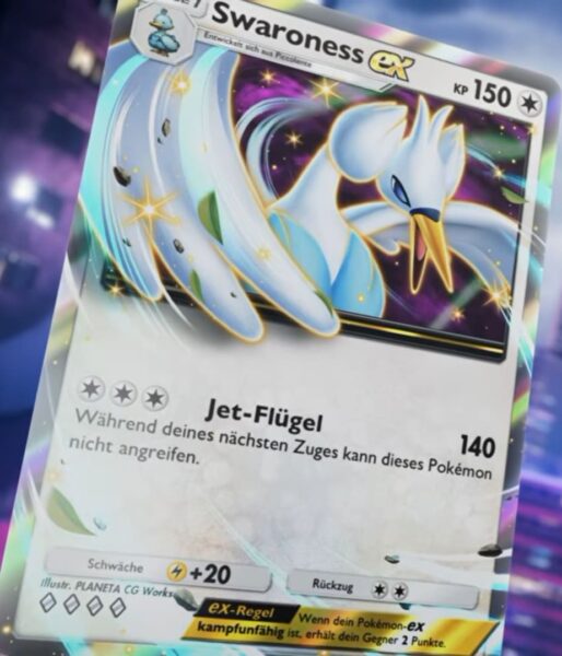 Swaroness-ex-B4-Herrscher-der-Lüfte-Pokémon-TCG-Sammelkartenspiel-Pocket-Karte