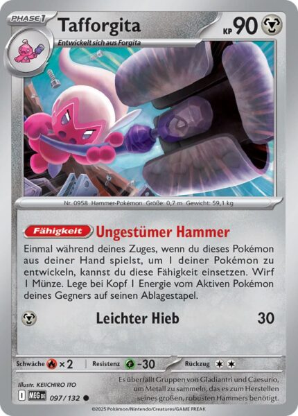 Tafforgita-097-132-Mega-Entwicklung-Pokémon-Karte