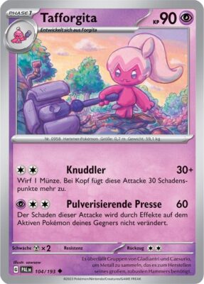 Tafforgita_104-193_Entwicklungen-in-Paldea_Pokémon-Karte