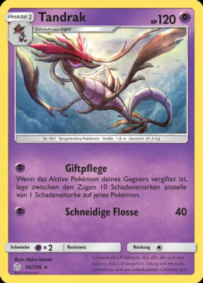 Tandrak-092-Welten-im-Wandel_Pokémon-Karte