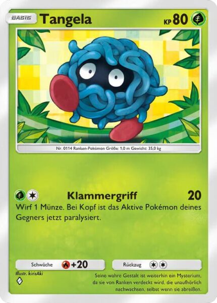 Tangela-001-155-B3-Pulsierende-Aura-Pokémon-TCG-Sammelkartenspiel-Pocket-Karte-Deutsch