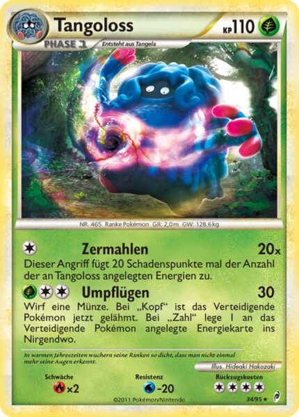 Tangoloss-34-95-Ruf-der-Legenden-Pokémon-Karte-Deutsch-TCG-Sammelkartenspiel