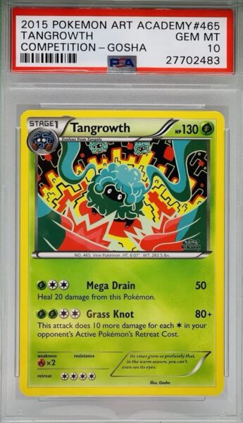 Tangrowth-Tangoloss-Pokémon-Art-Academy-Pokémon-Karte-2015-Englisch-PSA-10