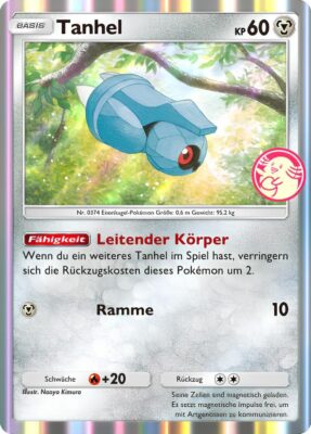 Tanhel-086-P-B-Promo-Karte-Pokémon-TCG-Sammelkartenspiel-Pocket-Deutsch