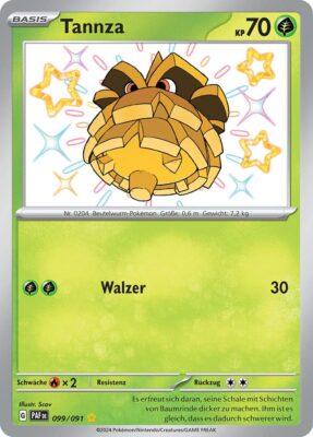 Tannza_099-091_PAF-DE_Shiny_Schillernd_Paldeas-Schicksale_Pokémon-Karte_Secret-Rare_Deutsch