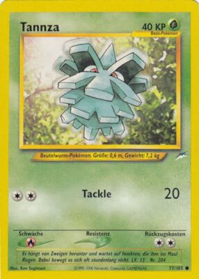 Tannza_77-105_Neo-Destiny_Pokémon-Karte_Deutsch