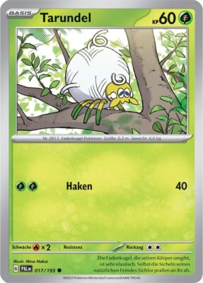 Tarundel_017-193_Entwicklungen-in-Paldea_Pokémon-Karte