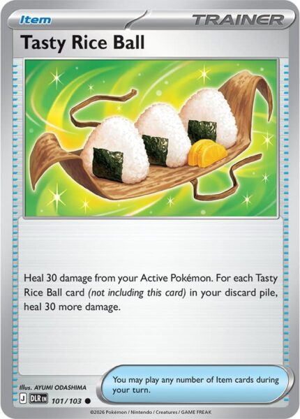 Tasty-Rice-Ball-Leckere-Reisbällchen-101-103-DLR-Delta-Reign-Herrschaft-Pokémon-Karte-Englisch-2026