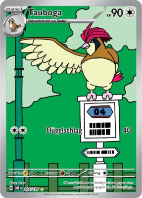 Tauboga_208-197_OBF_Obsidianflammen_Obsidian-Flames_Pokémon-Karte_Deutsch