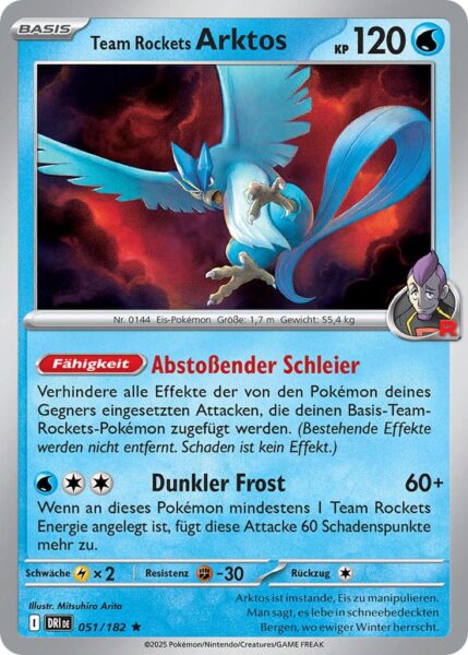 Team-Rockets-Arktos-051-182-Ewige-Rivalen-Pokémon-Karte-Karmesin-Purpur-Deutsch